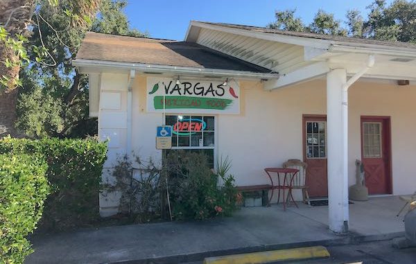 Vargas Mexican Food in Sebastian, Florida.
