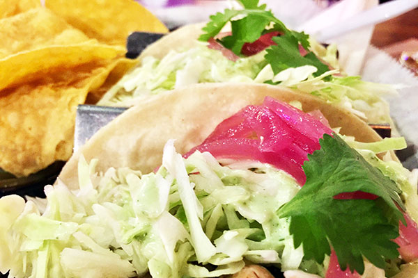 Street tacos have fresh ingredients.