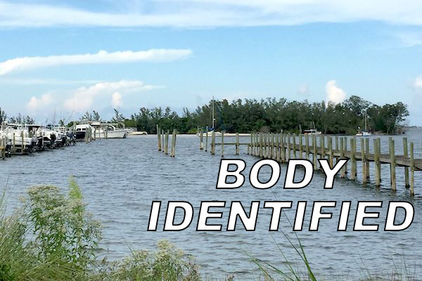 Body found floating near Squid Lips has been identified as Joshua C. Hill, 38, of Sebastian, Florida.
