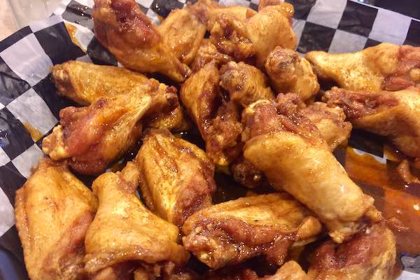 Sandy's Grille has great wings.