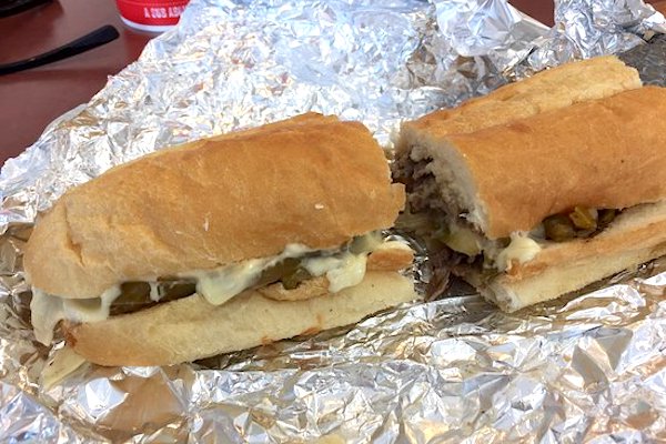 A local couple had a food fight in the car over a Jersey Mike's Philly Cheese Steak sub.