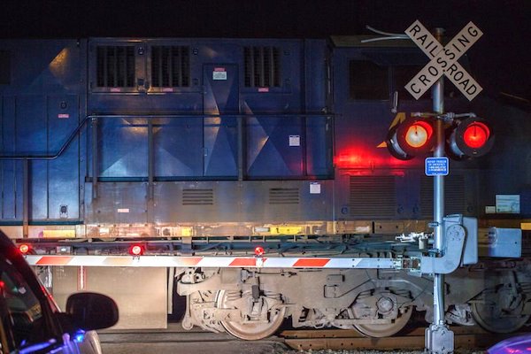 A man is still in serious condition after striking a train in Sebastian, Florida.
