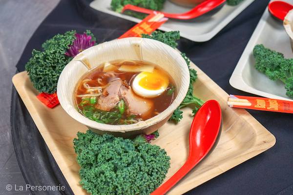 Authentic Japanese Ramen with Sesame and Soy Marinated Pork Tenderloin