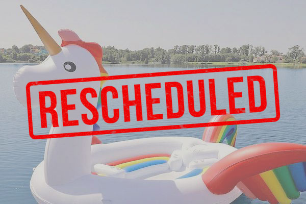 Floatzilla Vero Beach has been rescheduled.