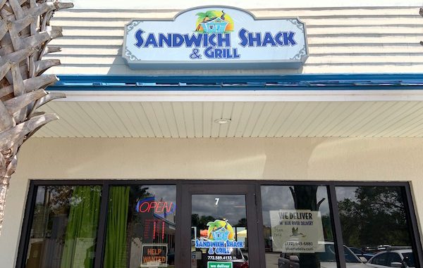 Sebastian Sandwich Shack in Sebastian, Florida.