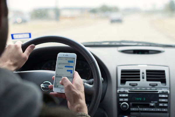 Florida's texting-while-driving law.
