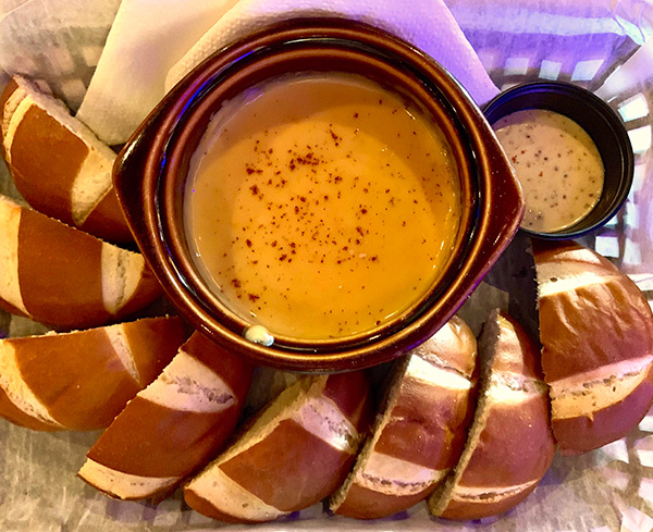 The pretzel break and beer cheese was one of our favorites!
