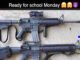 A Snapchat post threatens the Storm Grove Middle School in Vero Beach, Florida.