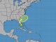 This NOAA map shows the tropical disturbance moving in this weekend in Sebastian, Florida.