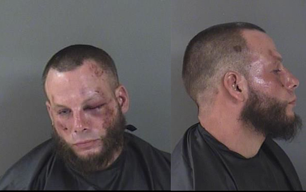 Intoxicated man arrested in Vero Beach, Florida.