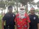 Christmas in July benefits Shop With A Cop in Sebastian, Florida.