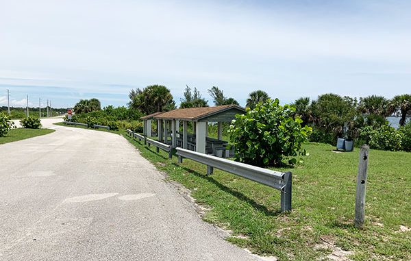 Moore's Point, where picnic tables are today near the St. Sebastian Bridge, used to have a hotel where Grover Cleveland stayed when visiting Sebastian, Florida.