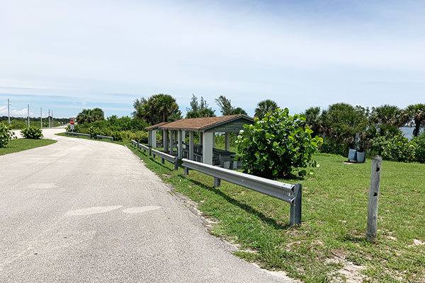 Moore's Point, where picnic tables are today near the St. Sebastian Bridge, used to have a hotel where Grover Cleveland stayed when visiting Sebastian, Florida.
