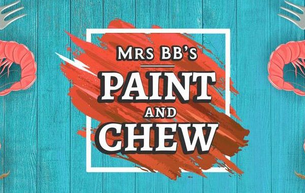 Mrs. BB’s Paint & Chew, at the Crab Stop in Sebastian, Florida.