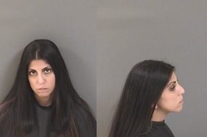 Valerie Esposito arrested in Vero Beach, Florida.