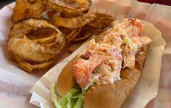 Lobster Roll at Downtown Crossing in Sebastian, Florida.