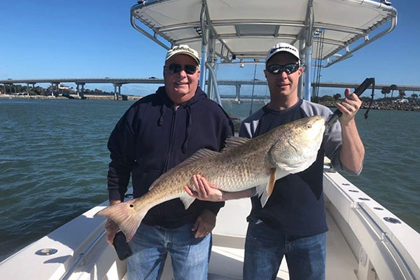 Fishing at the Sebastian Inlet