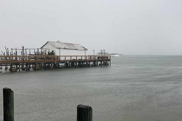 Flood watch in Sebastian, Florida.