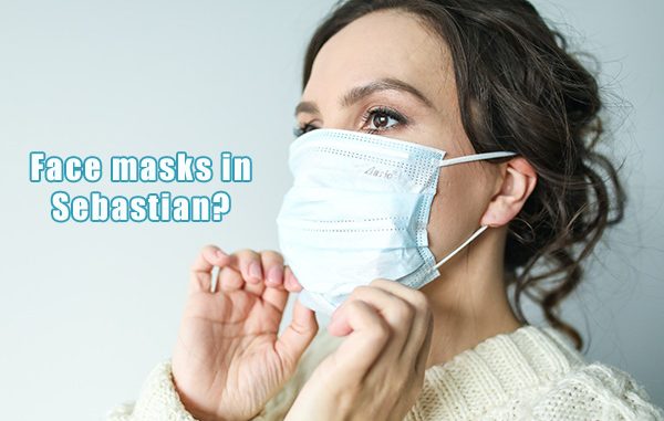 Should we wear face masks in Sebastian, Florida?