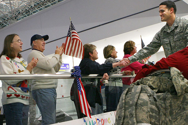 Operation: Welcome Home for Honorably Discharged Service Members
