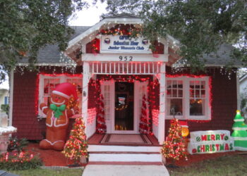 Light Up Night in Sebastian, Florida.