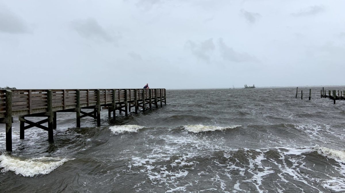 Stormy weather in Sebastian, Florida