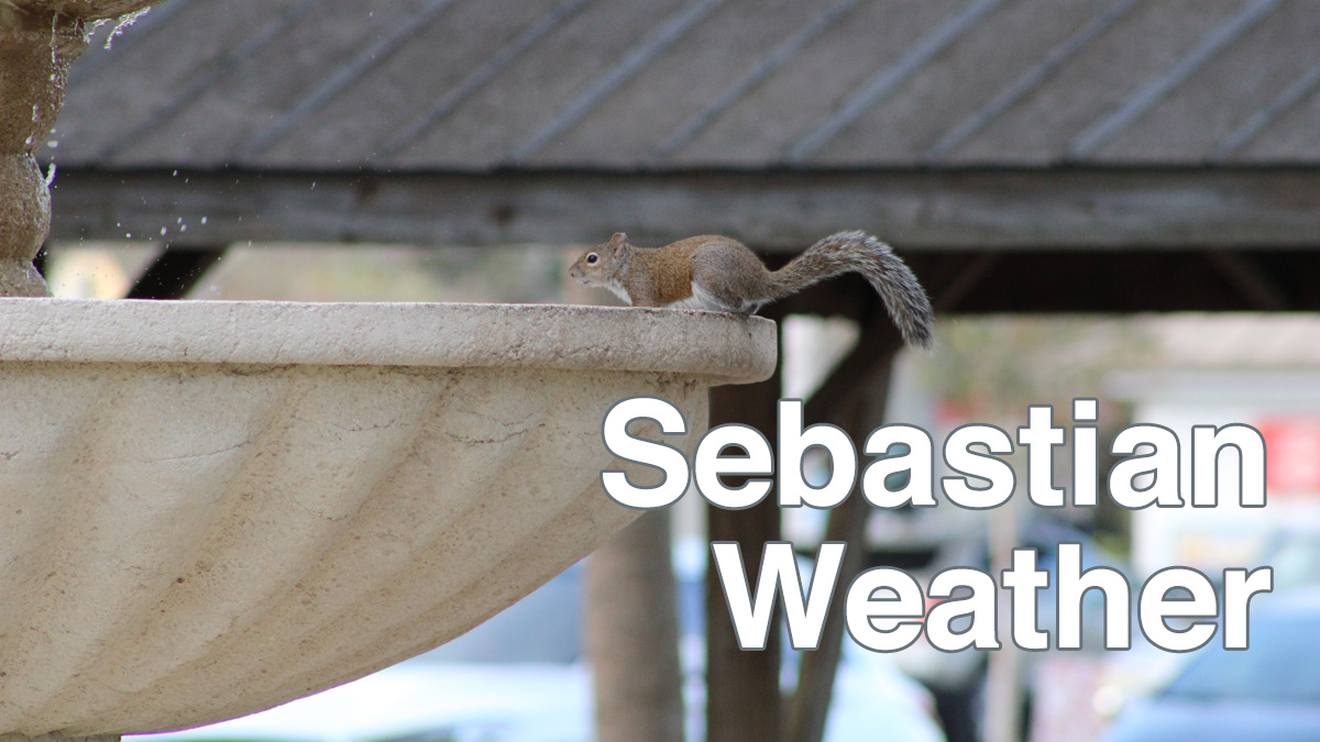 Weather in Sebastian, Florida.