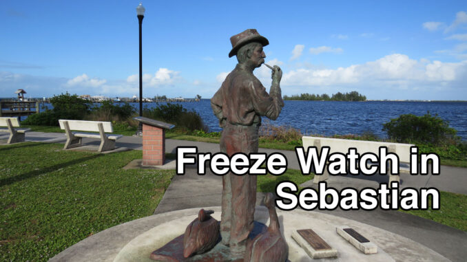 Freeze Watch in Sebastian, Florida.