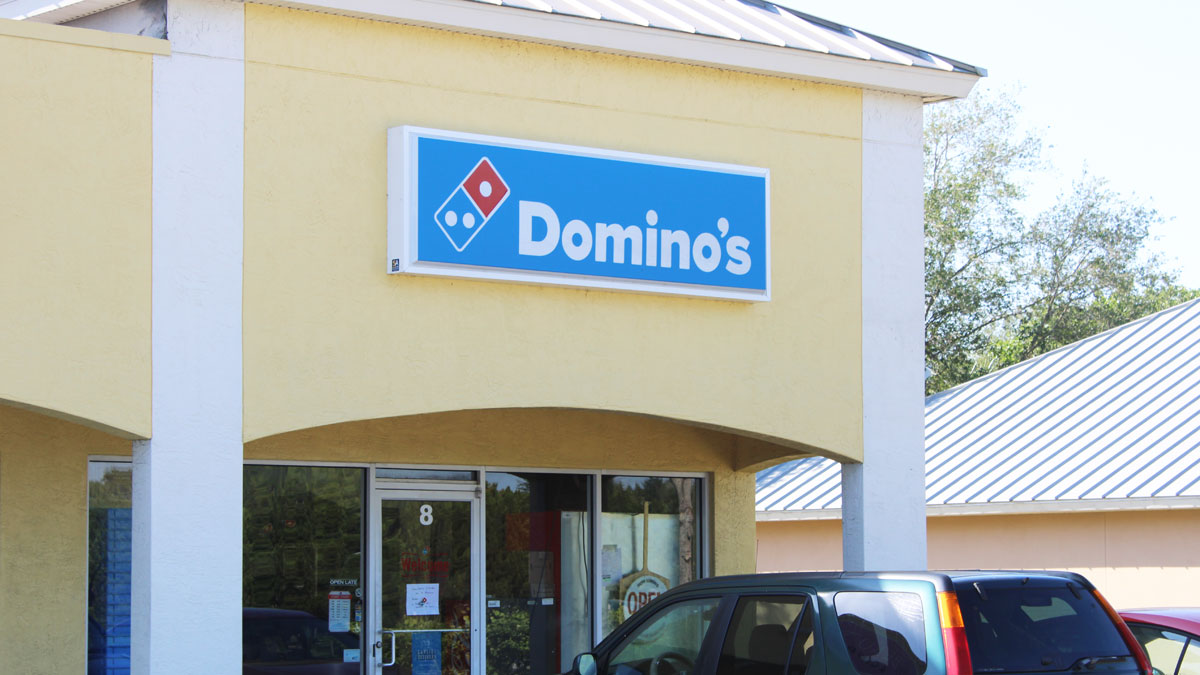 Domino's Pizza in Sebastian, Florida.