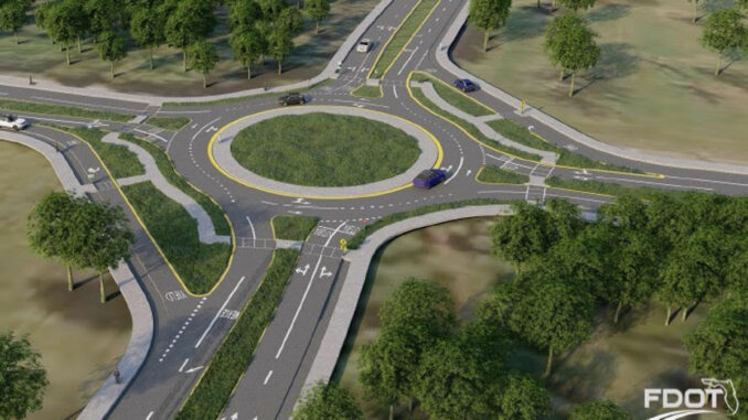 Roundabout planned as part of an expansion to widen CR-510.