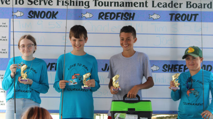 Love to Fish Tournament in Sebastian, Florida.