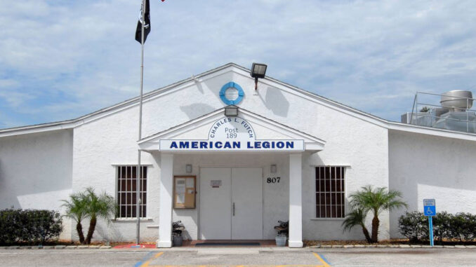 American Legion Post 189 in Sebastian, Florida.
