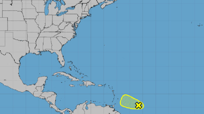 Tropical Disturbance in Atlantic