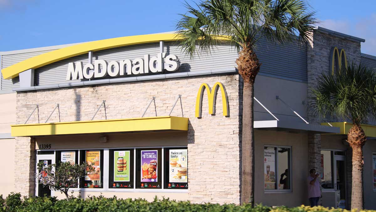 McDonald's in Roseland, Florida.
