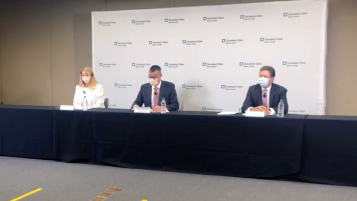 Cleveland Clinic Press Conference
