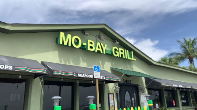 Mo-Bay Grill in Sebastian, Florida.