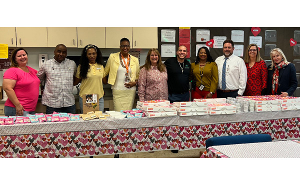 Team Success Enterprises delivers free breakfast for Transportation Department employees of School District of Indian River County