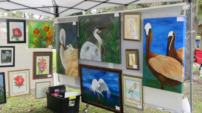 Art Show in Riverview Park