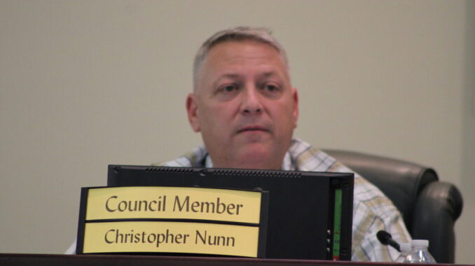 Sebastian City Councilman Chris Nunn