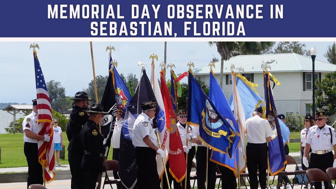 Memorial Day Observance in Sebastian, FL