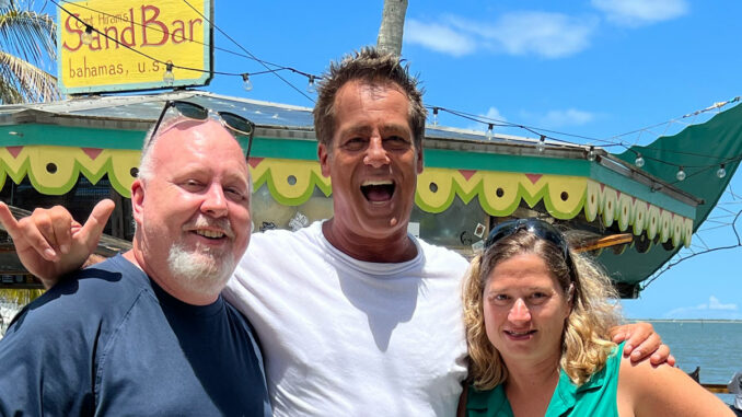 Left to Right: Andy Hodges, Peter Dante, and Tina Hodges.