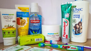 Hygiene products collection drive