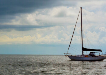 Boat preparation ahead of hurricane