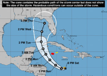 Tropical Storm Ian (NOAA)