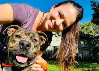 Jacque Petrone of HALO No-Kill Shelter in Sebastian, Florida.