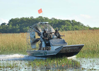 Airboat patrol (Credit: FWC)