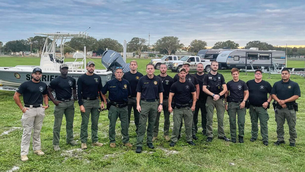 Indian River County Sheriff's Office assisting in search and recovery efforts on the West Coast of Florida (Photo: IRCSO)
