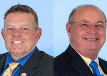 Sebastian Major Jim Hill (left) and Councillman Ed Dodd (right) (Credit: City of Sebastian)