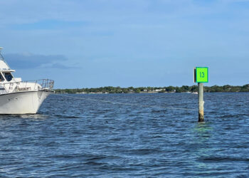Stolen boat from the Bahamas. (Photo: Scott Thiel)