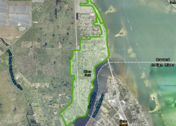 Micco Sewer Project map